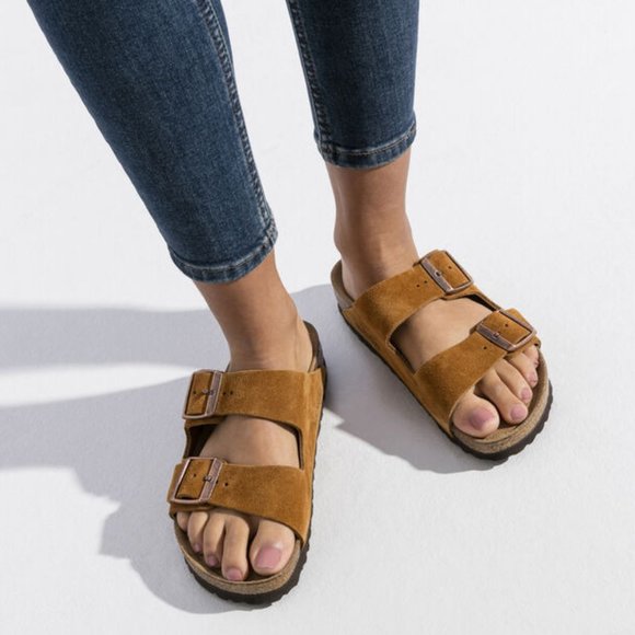 Birkenstock Shoes - New Birkenstock Arizona Mink Suede 41